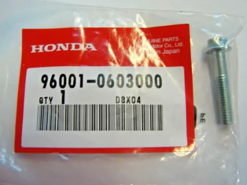 NOS Honda Flange Bolt (6X30) 96001-0603000 NEW OEM
