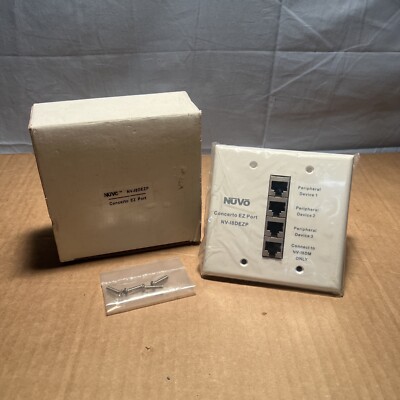 NuVo NV-I8DEZP Concerto EZ Port Connection Hub