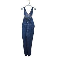 Vintage LIBERTY Overalls Denim Jeans Work Wear Farmer Overalls 1980's 36 X 32