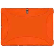 AMZER Silicone Skin Fit Orange Jelly Case Cover for Samsung Galaxy Tab S 10.5