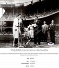 Mel Allen Signed Autographed 8x10 inch Photo HOF Announcer w
