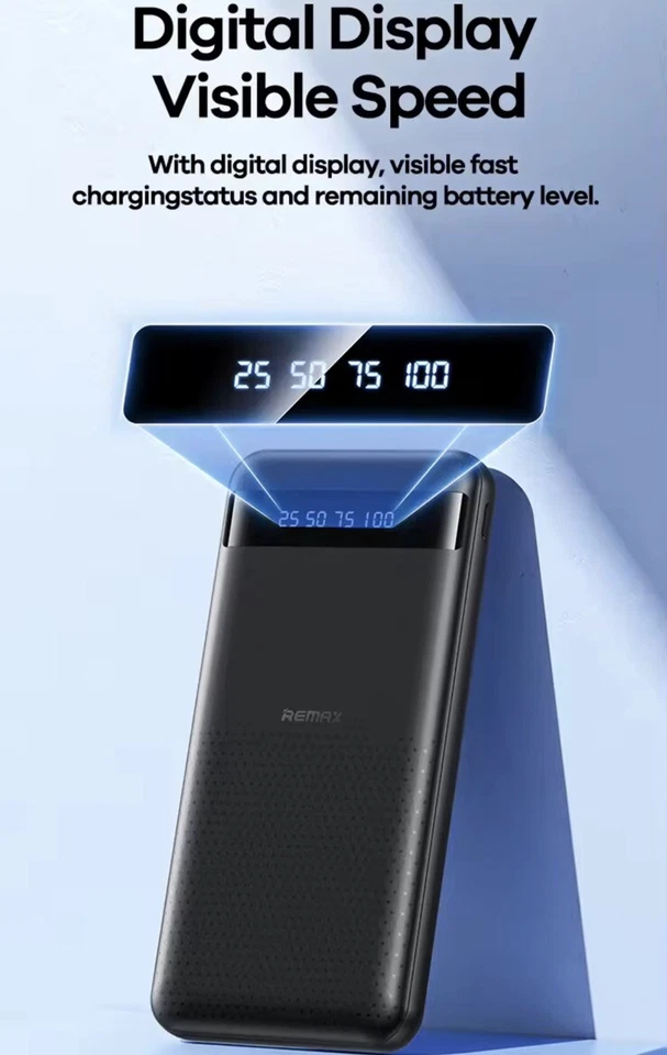 10000mAh Portable Power Bank Fast External Backup Battery Charger Travel & Phone - Image 3 of 4