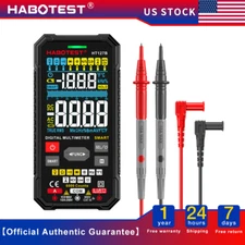 HABOTEST HT127B Digital Multimeter Voltmeter AC DC Ammeter Ohm Volt Meter Tester