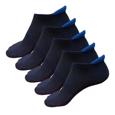 5pair Mens Low Cut Ankle Athletic Cushion Cotton Running Sport No Show Socks Lot