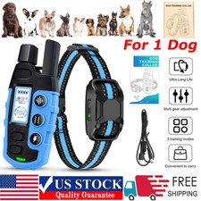 Smart Pet 1100 Yard Remote Dog Training Shock Collar for Small Medium Large Dogs