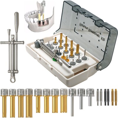 New Universal Implant Fixture Remover Kit Neobiotech FR Repair Tool Solution Set