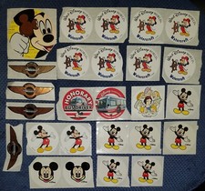 Disney Magic Kingdom Sticker Lot Mickey Ice cream Busdriver Watercraft Monorail