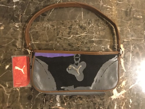 Puma Shoulder Handbag BLACK - DARK SHADOW -WISTERIA ACNGW RN 62200 CA 06311  | eBay