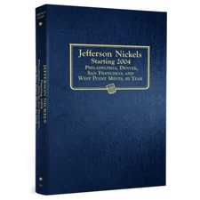 U.S. Jefferson Nickels: Starting 2004 - Whitman Classic Coin Album