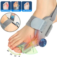 HALLUX TOE BUNION CORRECTOR STRAIGHTENER SUPPORT STRAP ORTHOPEDIC FOR MEN WOMEN 