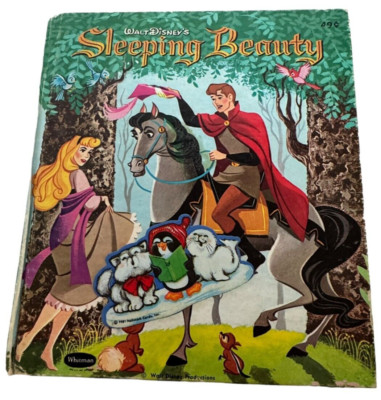 Walt Disney Sleeping Beauty Tell a Tales Book Whitman Childrens