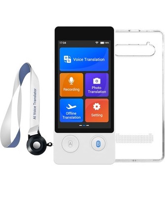 Offline Language AI Translator Device, 144 Languages 2 Way Real-Time & Photo