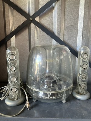中古　harman/kardon soundsticks Ⅲ 3 Harman Kardon SoundSticks III Sound System Works Well With Clear
