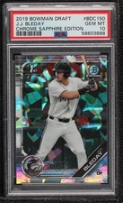 2019 Bowman Chrome Draft Sapphire Edition JJ Bleday #BDC-150 PSA 10 GEM MT 3y6