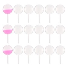Cupcakes Pipettes, 200 Pcs 4ml Dessert Pipettes, Clear, Round Shape