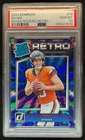 2024 Donruss Bo Nix Retro Rated Rookie #19 Broncos PSA 10