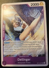 Dellinger OP14-067 Uncommon The Azure Sea's Seven One Piece Card Game