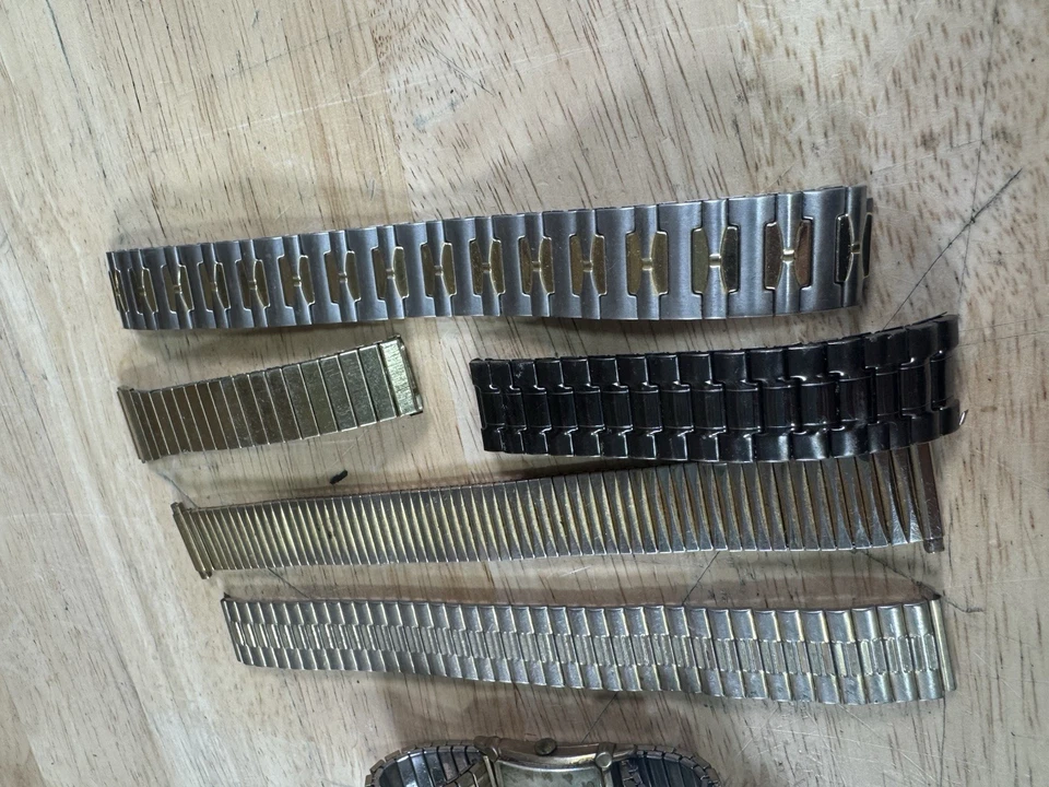 Lote de relojeros vintage Estate Fresh para piezas/reparación Longines Gruen 10k GF Foto 2 de 4