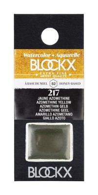 Blockx 3x Aquarellfarbe, 1/2 Näpfchen 1,5ml Chromkobaltgrün 41217BXC