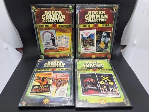 Roger Corman Collection (4 DVD Set) 8 Classic Cult Films MGM Bucket Of Blood Gas