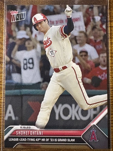 2023 Topps Now #727 Shohei Ohtani Angels