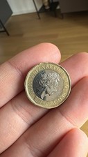 Moneta Rara One Pound sterlina Regina Elisabetta 2016 Solo 10000 create