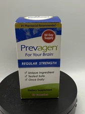 PREVAGEN Regular Strength For Your Brain 60 Capsules BRAND NEW