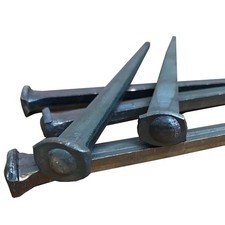 7"- Steel Square Common Rose Head STANDARD-70d Nails - Antique Style nails