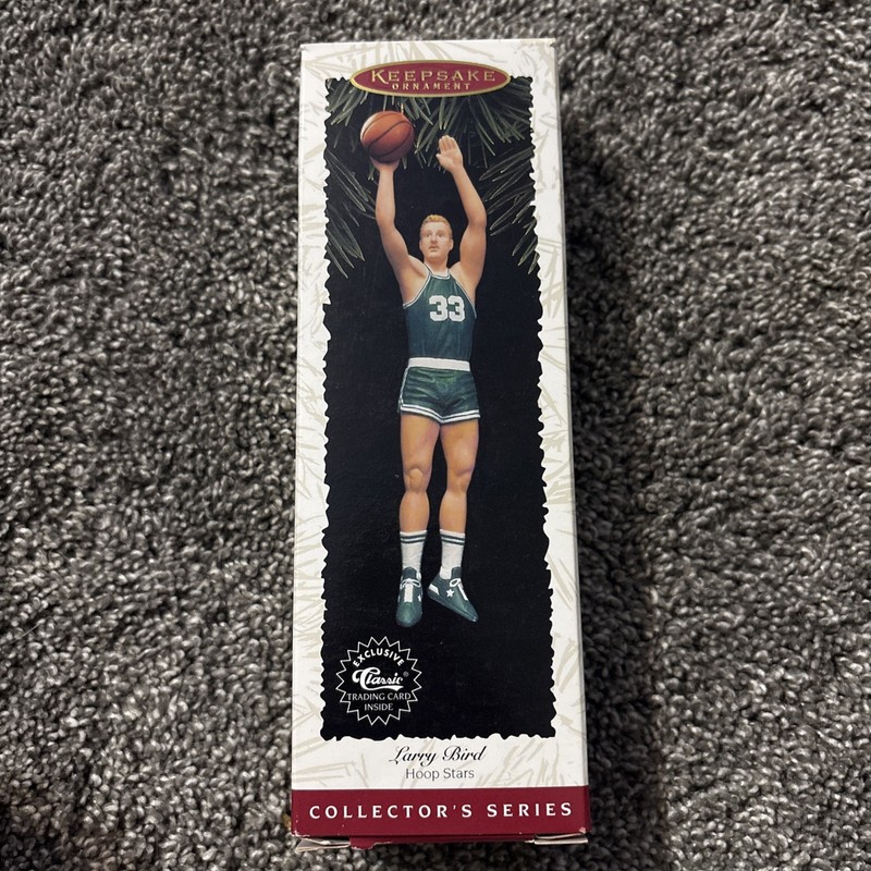 1996 Hallmark Keepsake “Larry Bird” #2 in Hoop Stars Series