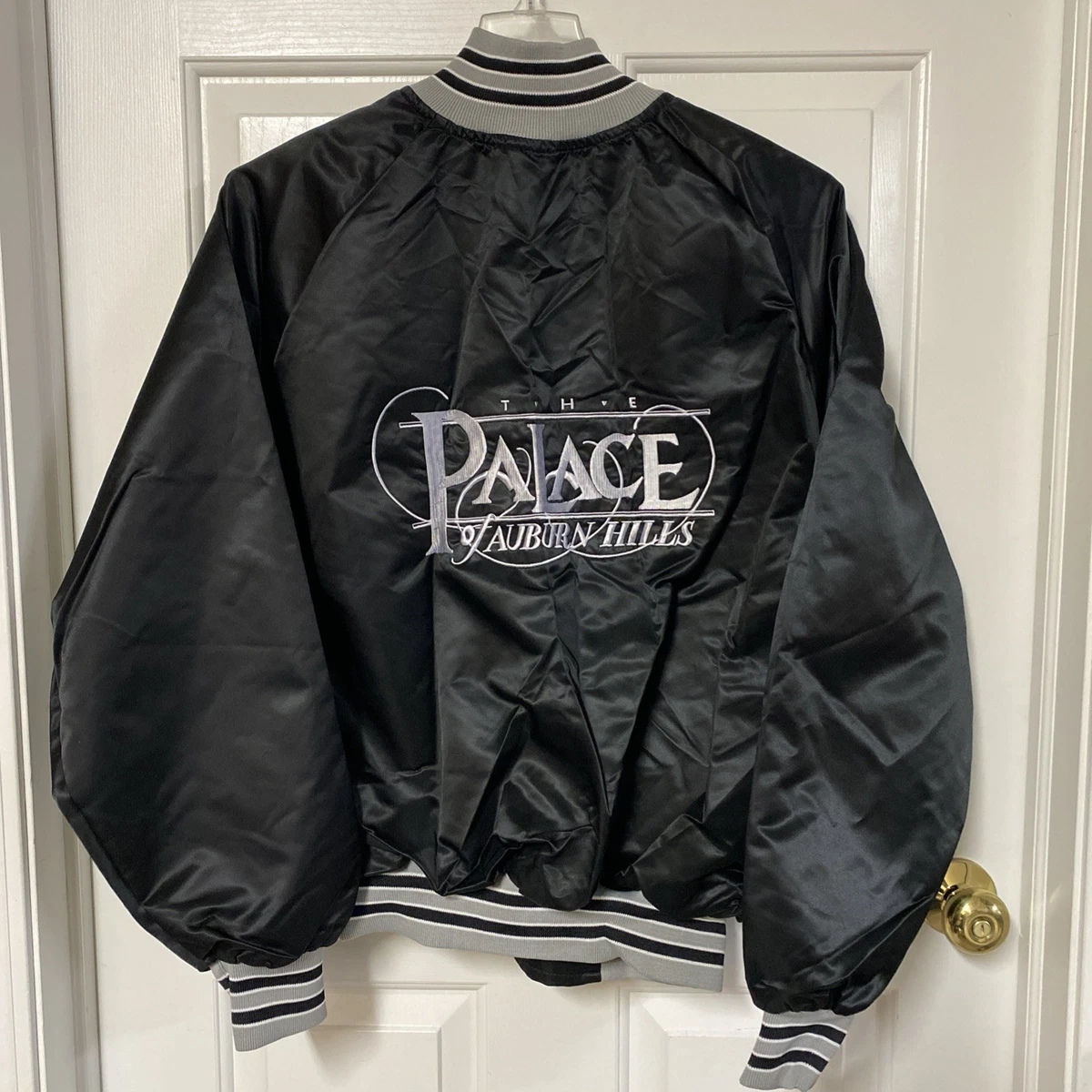 Bomber/Harrington Black 1990s Vintage Outerwear Coats & Jackets