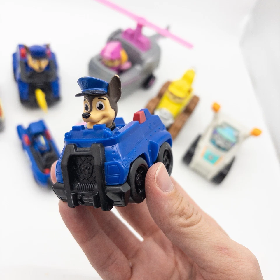 Lot of 8 Assorted Paw Patrol Vehicles Cars Pups Toys Marshall Chase Skye Rubble - Image 2 of 4