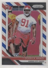 2018 Panini Prizm Rookie Red White & Blue Prizm Derrick Nnadi #265 1n0