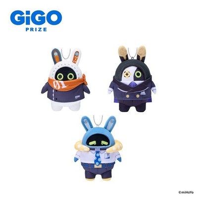 Zenless Zone Zero Bangboo Eous Robin Overtimeboo Plush Set of 3