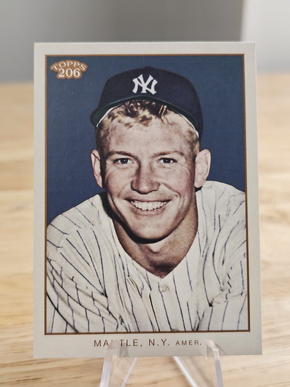 Mickey Mantle New York Yankees 2009 Topps 206 Checklists #2