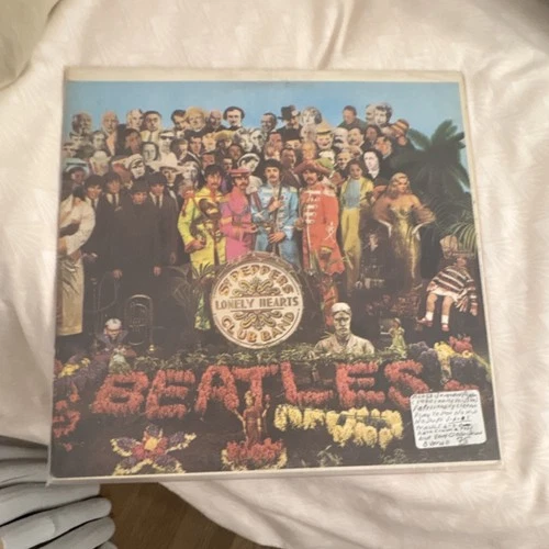 The Beatles Sgt. Pepper's Lonely Hearts Club Band LP Capitol SMAS-2653 1970 12"…