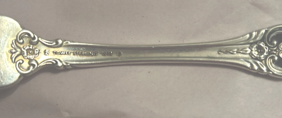 Tenedor de cena Towle de plata esterlina Gran Duquesa 1973 hermoso patrón Foto 3 de 3