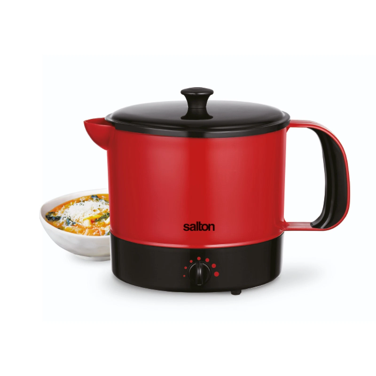 Salton Personal Multipot Multicooker, Non-Stick for Easy Clean Up, Electric Hot
