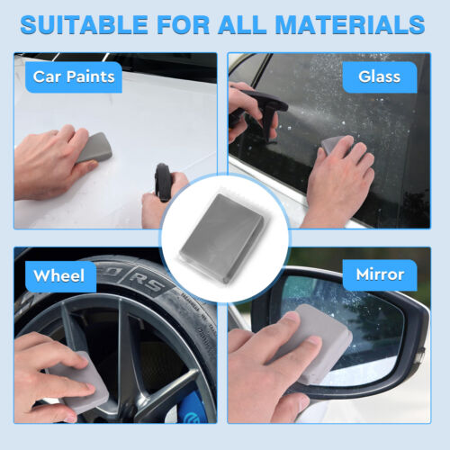 Car Clay Bar 8 Pack & Cleaning Towels, Premium Grade No Scratch Magic Clay Bars - Picture 4 of 10