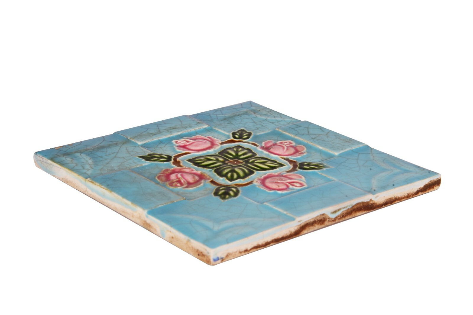 CARREAUX CÉRAMIQUES RARES PORCELAINE ART VINTAGE JAPON DÉCORATIF NH5645 - Photo 5 sur 5
