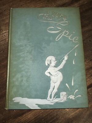 1954 Yearbook  The Spic  Owosso High School Owosso, Michigan