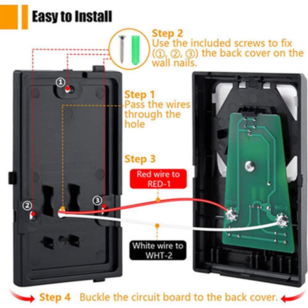Wall Switch Garage Door Opener For Multicode Craftsman Chamberlain