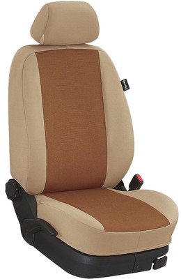 VW Scirocco III Maß Sitzbezüge Schonbezüge Komplettset: Mokka/beige
