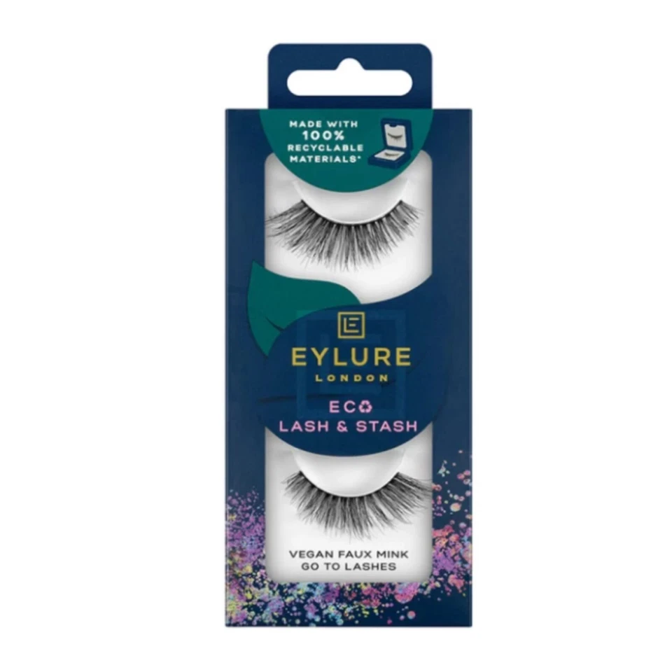 Eylure Eco Lash & Stash False Eyelashes - Sustainable Reusable Stunning Variants - image 4 of 4