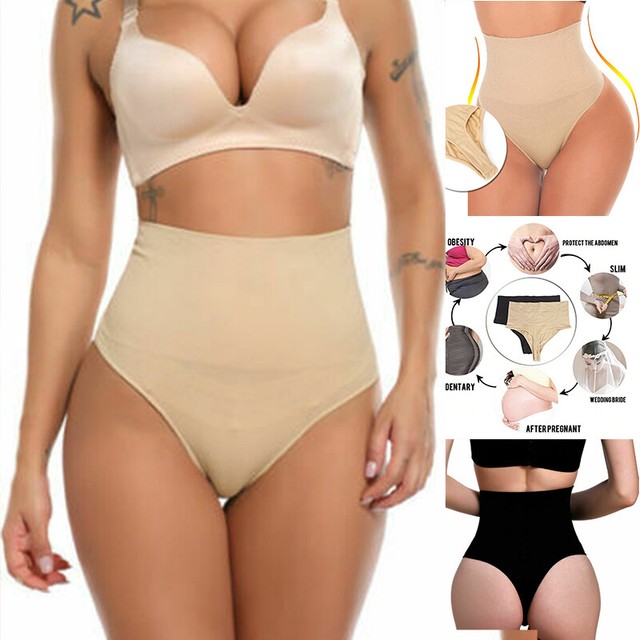 High Waist Women Lifter Thong Shapewear Body Butt Shaper Tummy Control