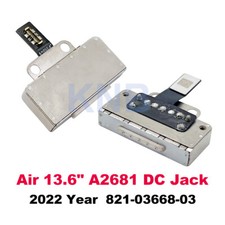 DC Jack 821-03668-03 For MacBook Air Retina 13" A2681 M2 Type-C Charging Port