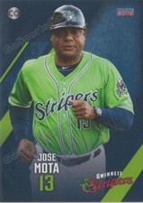 2018 Gwinnett Stripers Jose Mota CO Atlanta Braves
