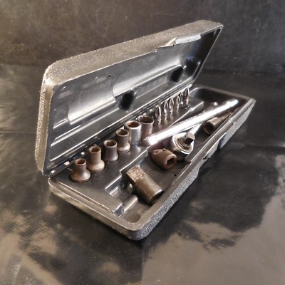 Reversible ¼ Ratchet Set SAM R150 + ¼ Extensions FACOM 5215 Design XXe N3308