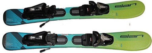 NEW 2025 Elan 70cm Pinball Kids skis with EL 4.5 GW size adjustable Bindings set - 第 1/3 張圖片