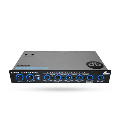 NEW DB Drive SPEQP  4 Band PreAmp Equalizer 8v line driver Digital Proccessing