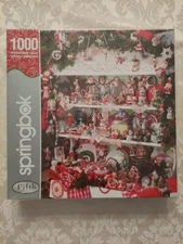 SEALED Springbok MRS. CLAUS'S CUPBOARD (1000 Pc.) Hallmark Keepsake  Puzzle